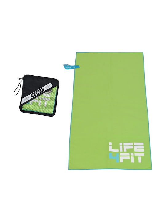 Lifefit Quick Dry Gymnastikhandtuch Mikrofaser Grün 140x70cm