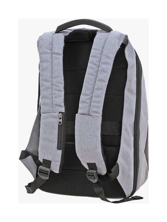 Bartuggi 711-6484 Fabric Backpack Gray 711-6484-grey