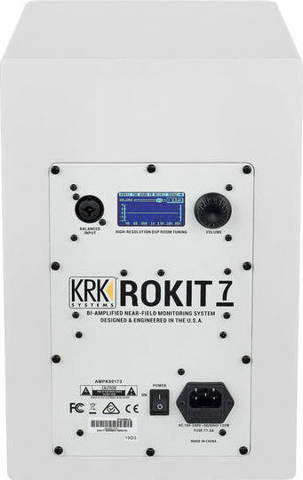 KRK Rokit 7 G4 RP-7-G4-WN Alb Difuzor activ Studio Monitor 2 Nr. de șoferi 145W (Bucată) Alb
