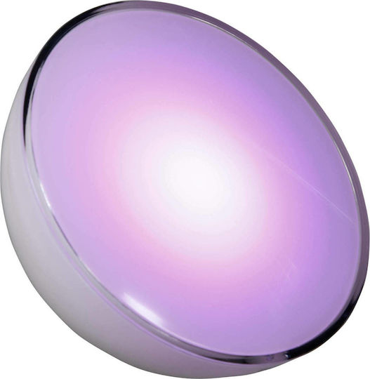 Philips Smart Διακοσμητικό Φωτιστικό Hue Go LED RGB 15x15x7.9εκ.