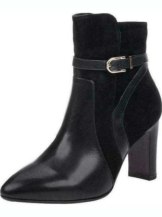 Tamaris Women's Ankle Boots with High Heel Black