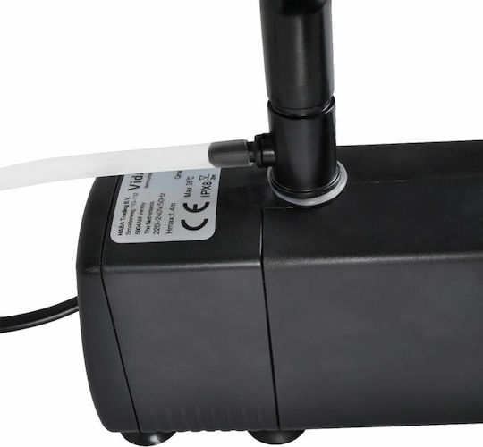 vidaXL Filtru Interior Acvariu Cu Debit 800lt/h Și Putere 16W