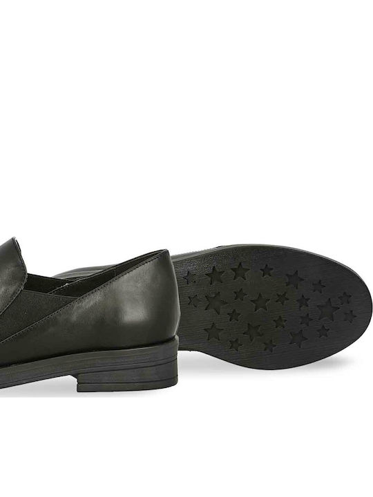 Slip-On-uri Anatomici Pentru Femei De Piele Negre