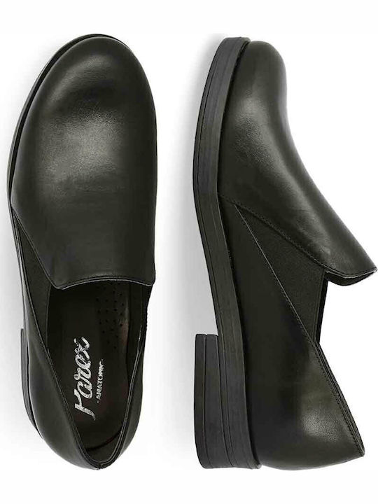 Slip-On-uri Anatomici Pentru Femei De Piele Negre