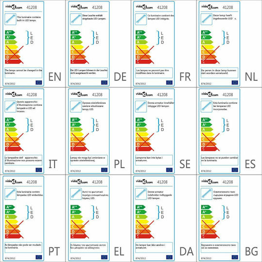 vidaXL Λάμπα/Μπάρα Ενυδρείου Led Rgb 56,5cm Με Φυσαλίδες