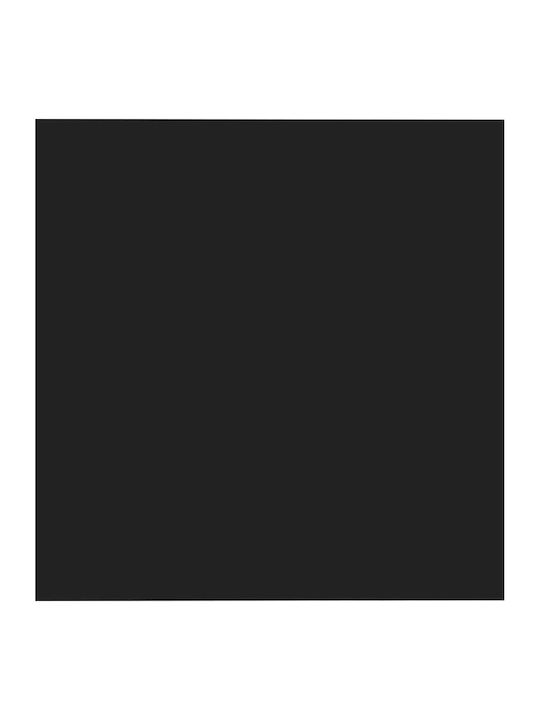 Kabinett Wand Black Velvet-Black Metal 80x39x40cm