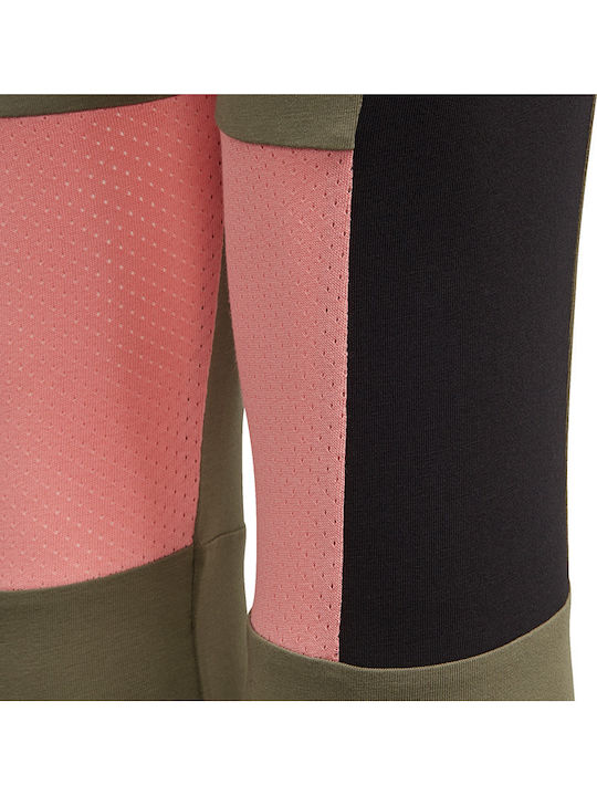 Kinder Leggings Sport Lang Khaki