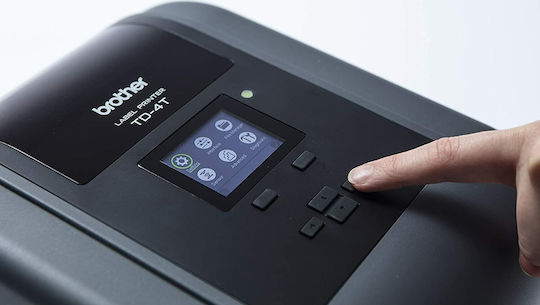Brother TD-4650TNWB Label Printer Thermal & Direct Transfer USB Serial Wi-Fi Bluetooth Ethernet 203 dpi