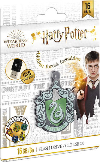 Emtec Harry Potter Collector Slytherin 16GB USB 2.0 Stick Πολύχρωμο