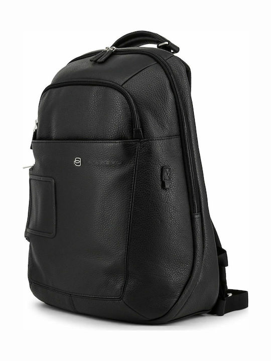 Piquadro Раница 20 л Черен