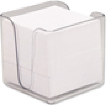 Typotrust Stickers Memo Pads in Cube 800 Sheets White 9x9cm 167B 167b