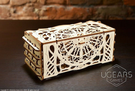 Ugears Wooden Construction Toy Card Holder Device for Tabletop for Children 12+ years old+ Years