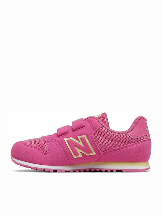 500 Παιδικά Sneakers με Σκρατς Φούξια