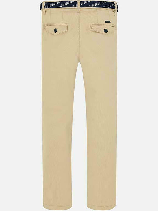 Mayoral Kids Trousers Beige