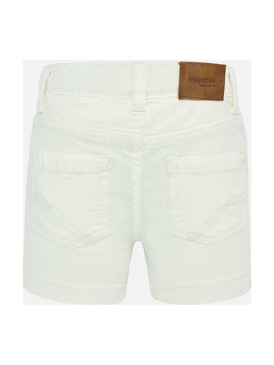 Mayoral Kinder Shorts/Bermudas Stoff Weiß