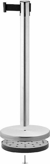 Next Systems Κολωνάκι Δαπέδου Μαύρο Σετ με Ιμάντα 2mx91cm SBL-200-4