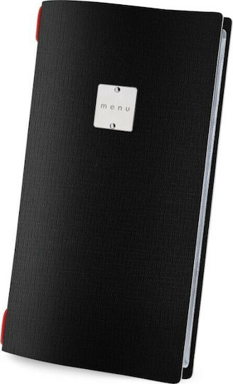 DAG Style Menu Holder in Black Color 4RE Glossy