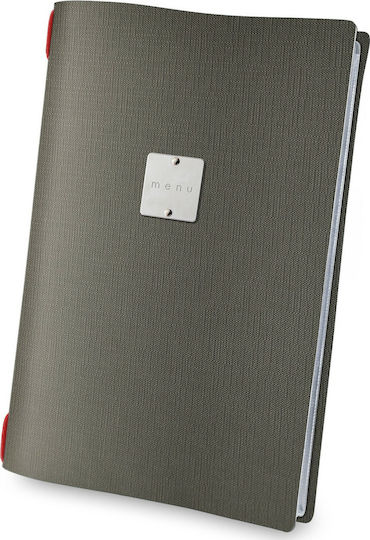 DAG Style Държач за менюта в цвят Сив A4 Glossy