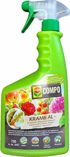 Compo Kramb Insecticide Spray for Flies Ants Fleas Whiteflies Aphids & Thrips 750ml