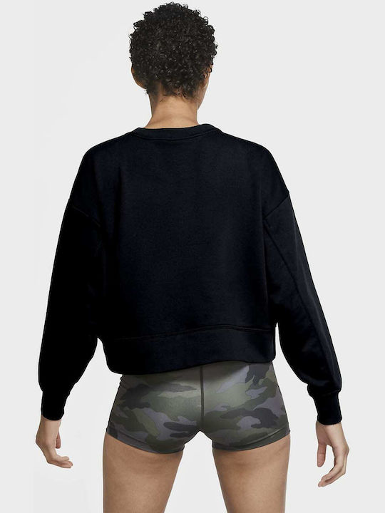 Nike Dri-Fit Get Fit Γυναικείο Φούτερ Smoke Grey