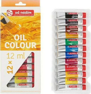 Royal Talens Oil Colour Set Oil Colours Set 12ml 12pcs