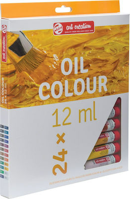 Royal Talens Oil Colour Set Σετ Λαδομπογιές 12ml 24τμχ