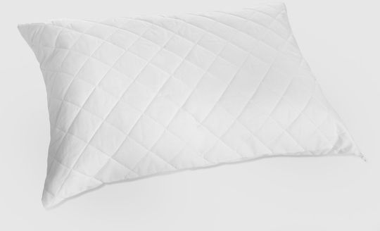 La Luna Protective Cover King Size Waterproof with Skirt Smoothy White 180x200+35cm