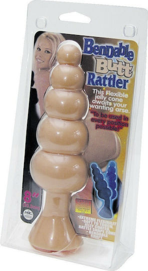 Nanma Bendable Small Tower Buttplug Πρωκτική Σφήνα Small Flesh 20cm
