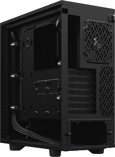 Fractal Design Define 7 Compact Midi Tower Κουτί Υπολογιστή Μαύρο