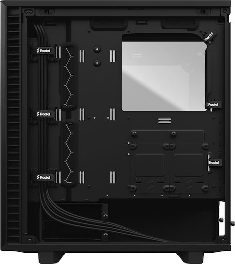 Fractal Design Define 7 Compact Midi Tower Κουτί Υπολογιστή Μαύρο