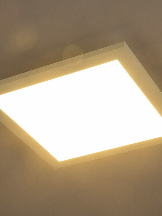 Globo Lighting Rosi Τετράγωνο Εξωτερικό LED Panel 18W με Θερμό Λευκό Φως 3000K