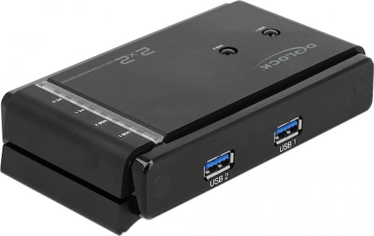 DeLock USB 3.0 Matrix Switch 2 x 2
