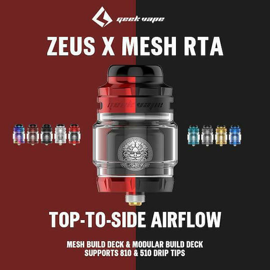Geek Vape Zeus X Mesh RTA 4.5ml 26mm Rainbow