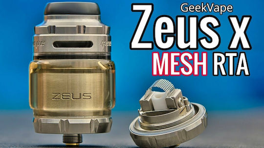 Geek Vape Zeus X Mesh RTA 4.5ml 26mm Rainbow
