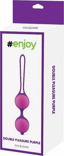 Toyz4lovers Enjoy Double Pleasure Purple Love Balls Purple