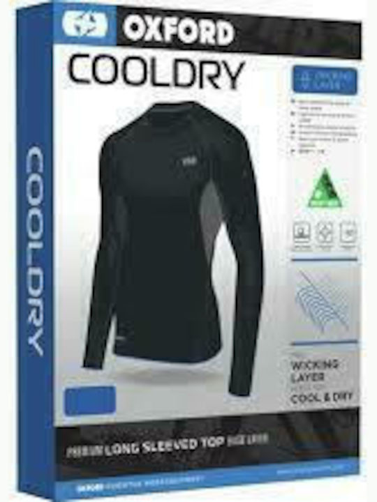 Oxford Layers Cool Dry Термална Блуза Черен
