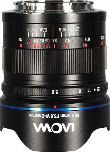 Laowa Full Frame Camera Lens 9mm f/5.6 FF RL Wide Angle for Sony E Mount Black