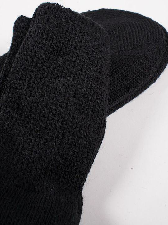 Iso Herren Thermo Socken Schwarze
