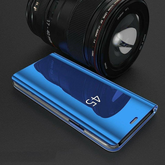 Hurtel Clear View Book Plastic Albastru (Huawei P Smart 2019)