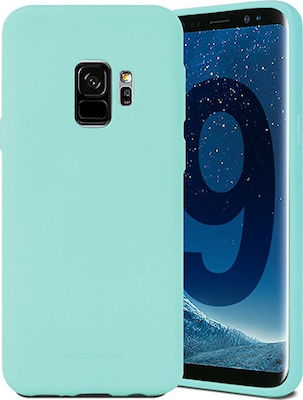 Mercury Soft Feeling Silicone Back Cover Green (Galaxy S9)