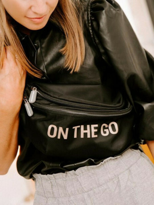 Banana On The Go Γυναικείο Τσαντάκι Μέσης Μαύρο