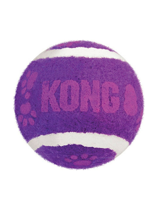 Kong Cat Toys Ball Purple Tennis Balls With Bells