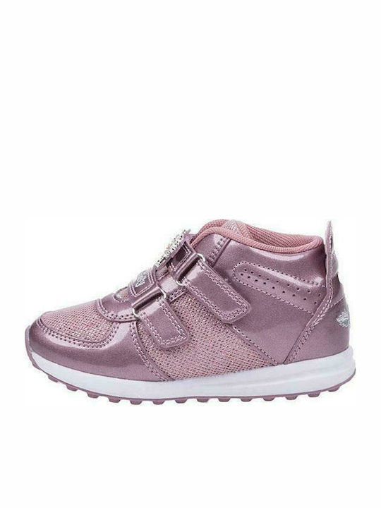 Lelli Kelly Παιδικό Sneaker High LK5906 με Σκρατς για Κορίτσι Ροζ