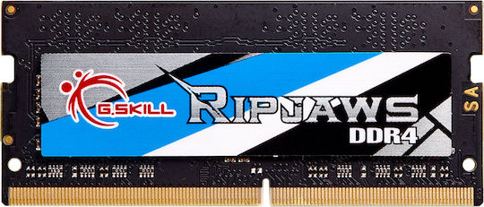 G.Skill Ripjaws DDR4 16GB RAM με 2x8GB Modules και Ταχύτητα 2666 για Laptop