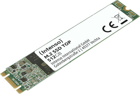 Intenso Top SSD 512GB Type M.2 with SATA III Connection 3832450