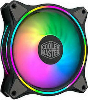 CoolerMaster Masterfan MF120 Halo Case Fan με ARGB Φωτισμό και Σύνδεση 4-Pin PWM