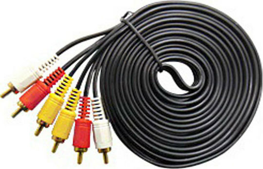 Goobay Composite male to Composite male 5m Cable (50140)
