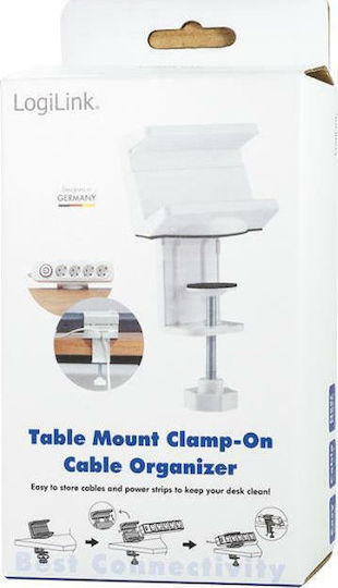 LogiLink Suport De Cabluri Alb KAB0067 1 Buc