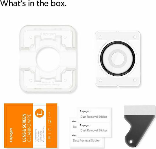 Spigen EZ Fit Tempered Glass for the Galaxy Watch Active 2 44mm 1pcs AFL01222