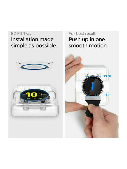 Spigen EZ Fit Закалено стъкло за Галактически часовник Active 2 44 мм 1бр AFL01222